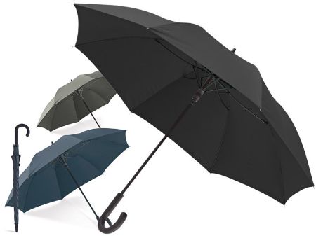 Afbeelding voor categorie paraplu's met gebogen handvat