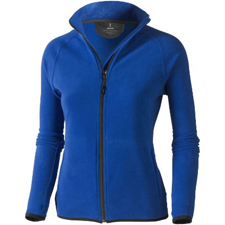 fleece damesjas tesla - blauw