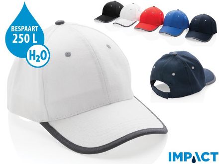 impact aware ™ 6 panel katoenen cap