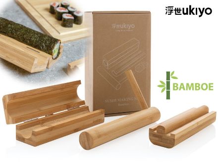 ukiyo bamboe sushi maker set