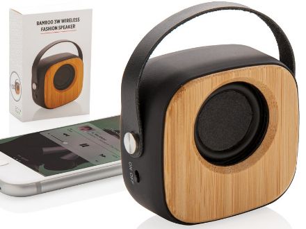 bamboe 3w draadloze fashion speaker