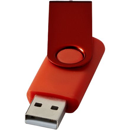 rotate metallic usb 32gb - rood