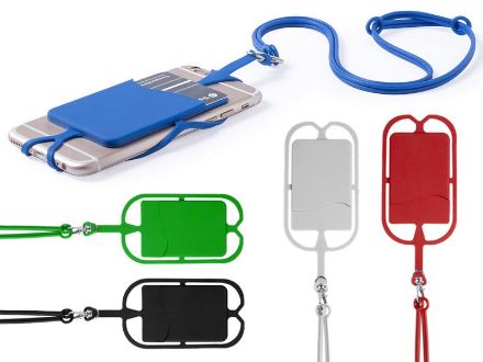 siliconen lanyard voor smartphone