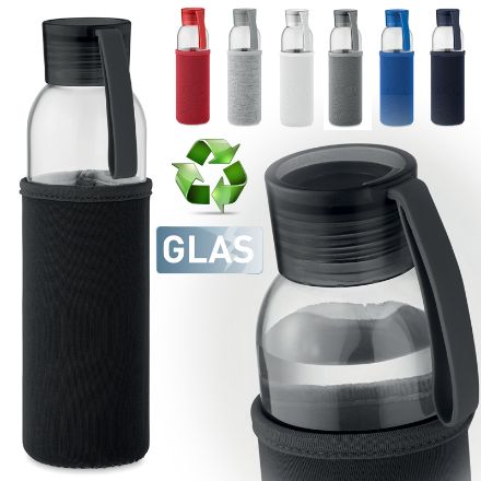 gerecyclede glazen fles 500 ml