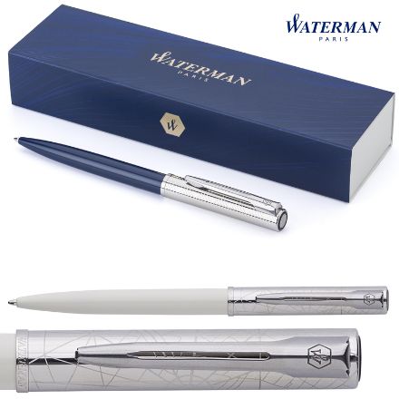 waterman allure deluxe balpen blauwschrijvend