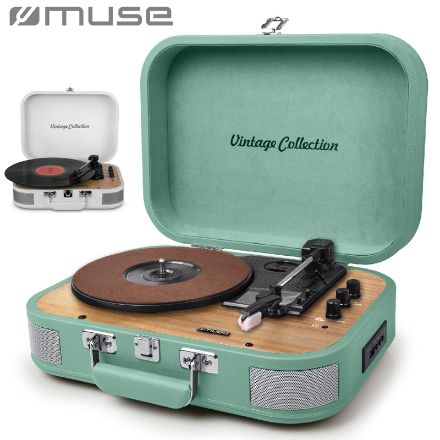 muse vintage platenspeler bluetooth en au