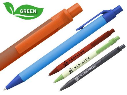 bio degradable pen blauwschrijvend