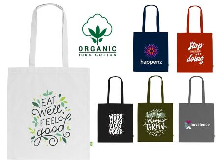 organic cotton shopper 140 gr/m2