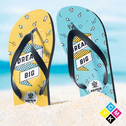 sublimatie strandslippers xl