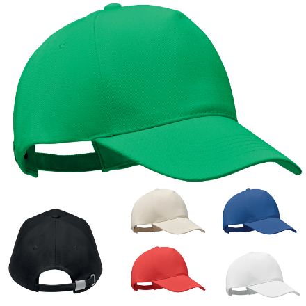 baseball cap van biologisch katoen bicca