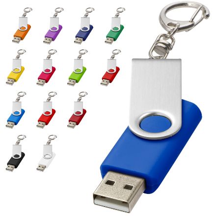 rotate usb met sleutelhanger 1gb