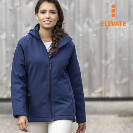 notus gewatteerd softshell damesjas