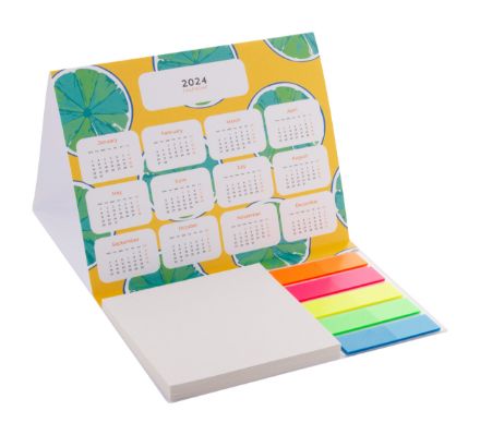 custom made kalender/ sticky notes creastick combo