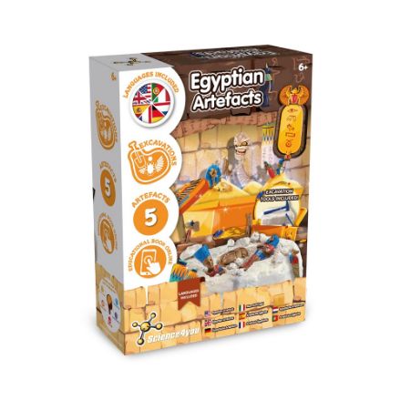 educatief spel voor kinderen opgraviingen egypte