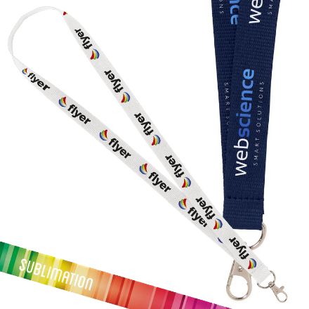 lanyard sublimatie keycord 20 mm