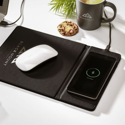 recycled wireless charging muismat