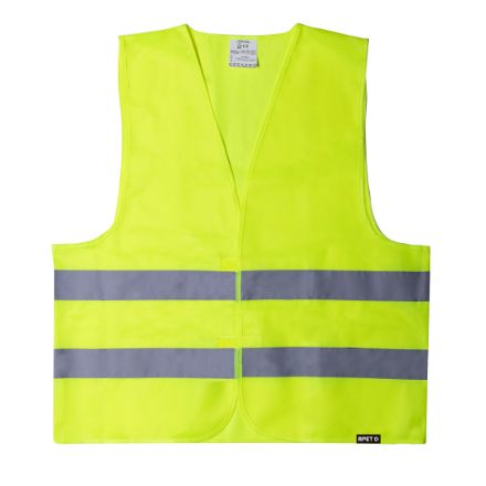 reflecterend vest r-pet polyester één maat safrox