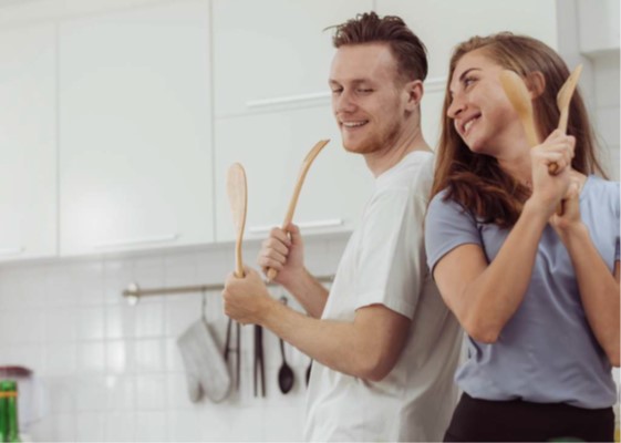 Bestekken gebruikt iedereen in de keuken