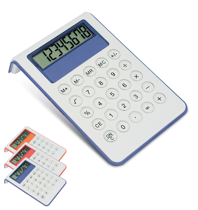 Mooie gebogen rekenmachines