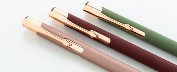 Balpennen met goudkleurige afwerking