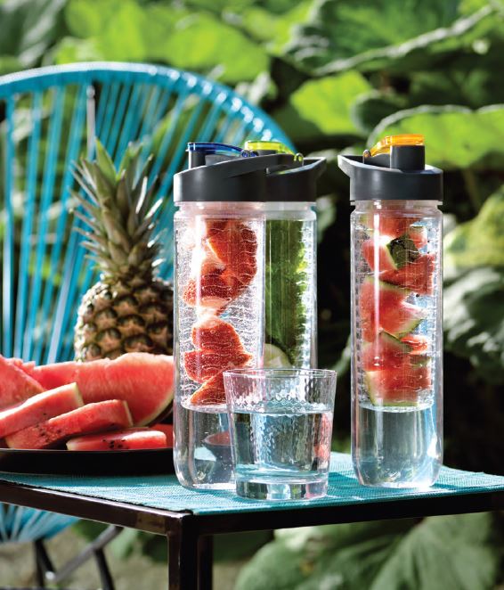 Lekker water met deze infuser-flessen