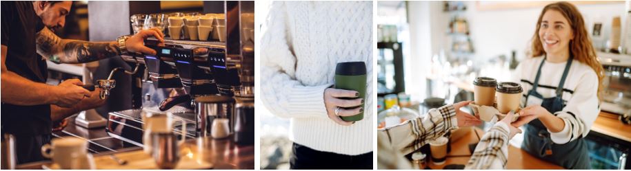 Online koffiebekers op maat bestellen, bij Harogifts