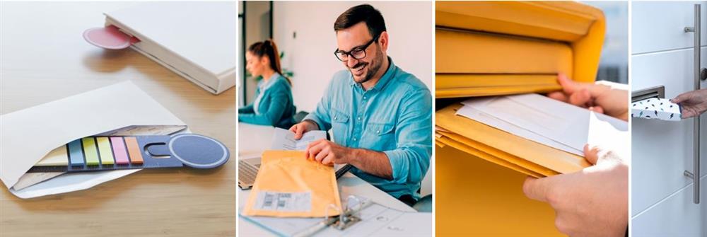 Online mailing artikelen op maat bestellen, bij Harogifts