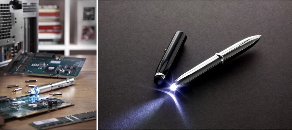Online pennen met licht op maat bestellen, bij Harogifts
