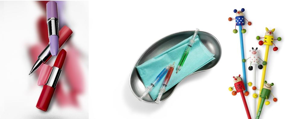 Online balpennen met motief op maat bestellen, bij Harogifts