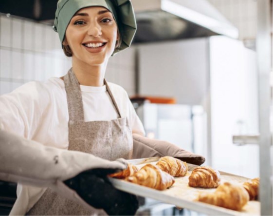 Ovenwanten komen van pas in de keuken