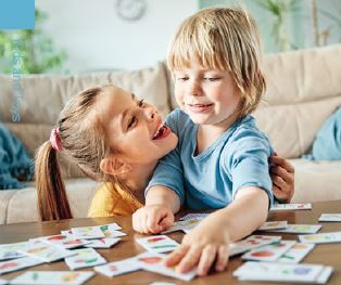 Kinderen spelen vaak